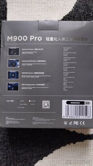 Delux M900pro bezdrôtová biela herná myš - 7