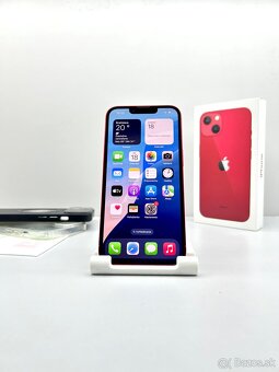 iPhone 13 RED 128GB NOVÁ BATÉRIA 100% PRÍSLUŠENSTVO - 7
