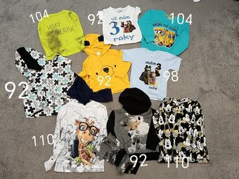 Balíky oblečenia chlapec od 92po116 - 7