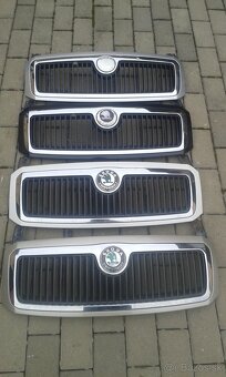 Predné a zadné diely Škoda Fabia modrá farba kód 4590 a iné - 7