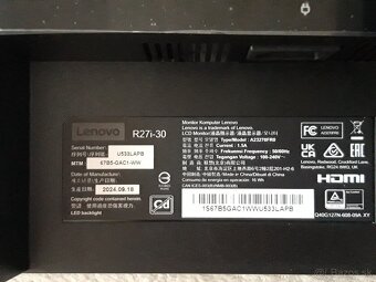 Nový herný monitor Lenovo Legion R27i-30 - 7