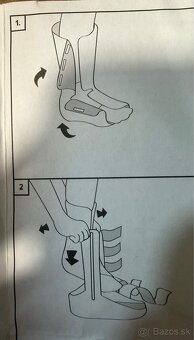 Predám ortopedickú fixačnú topánku – walking boot (Medium) - 7