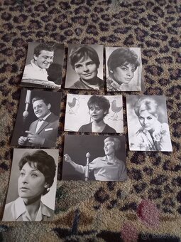 Retro pohľadnice hercov - 7