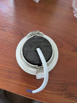 9ks - Lumare LED zabudovateľný reflektor 4W 2700K 400lm - 7