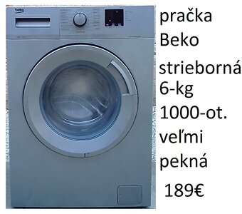 predám pračku A+++ - 7