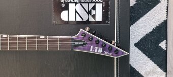 Predám elektrickú gitaru ESP LTD MH1000NT-QM See Thru Purple - 7