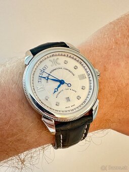 Luxusné hodinky DIC9260 s diamantmi - 7