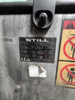 3-kolesový elektrický vozík STILL RX20-18 SN516213B00315 s č - 7