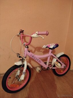 Detský bicykel 14 ružový - 7