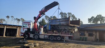 Nadrozmerna preprava s hydraulickou rukou - 7