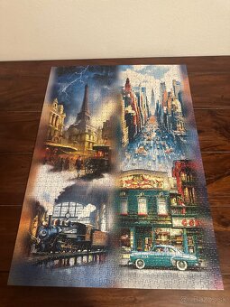 Predam puzzle trefl 21000ks poskladane - 7