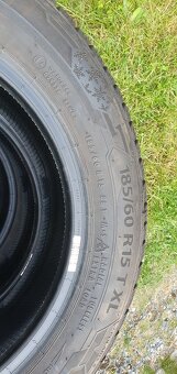 4x Zimné Pneu Barum Polaris 5 185/60 R15 T XL - r. 2024, 9mm - 7