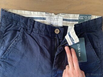Nohavice chlapčenské NOVÉ, 11-12r., veľkosť 152, ZARA - 7