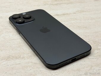 iPhone 16 Pro Max 256GB Black Titanium, 100%, 18 cyklov - 7