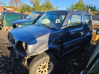 Suzuki Jimny - náhradní díly - CZ, Slaný - vrakoviště - 7