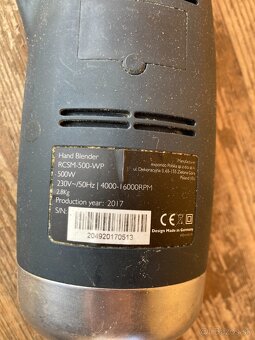 Tyčový mixér Royal Catering RCSM-500-WP - profi - 7