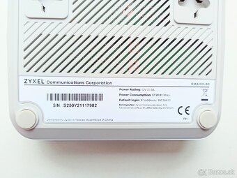 Sietový modem Zyxel Cetin se zesilovačem Nové - 7