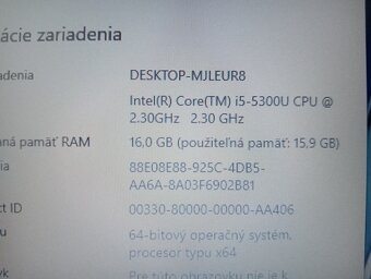 HP elitebook 840 G2 / 16gb ram / Intel core i5 / 256gb ssd- - 7