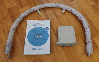 Detská elektrická hojdačka BabyDesign Loko - 7