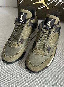 Nike Air Jordan 4 Retro Se Craft Medium Green Olive - 7