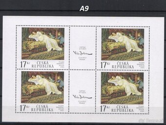 Poštové známky, filatelia: Česko 1993-2020, aršíky - 7