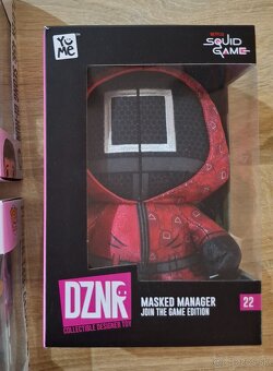 Nové figúrky Funko Pop Squid Game, plyšový Guard, lego - 7