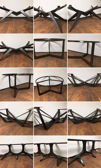 Kovová konštrukcia regál obývacia stena - 7