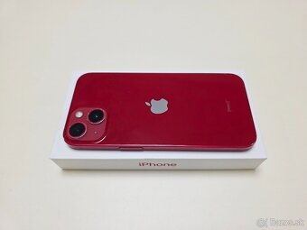 APPLE IPHONE 13 128GB RED,BATERKA 100% - 7