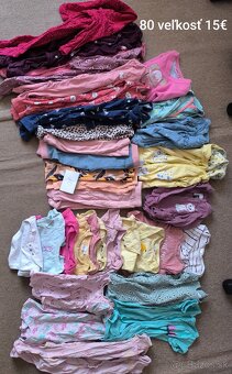 Dievčenské oblečenie 56-98 - 7