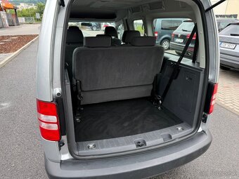 ► VW CADDY MAXI 2,0 CNG MPI - 7 MÍST, TOP KM ◄ - 7