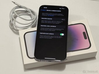 Apple Iphone 14 Pro 128Gb Deep purple - 89% batéria - 7