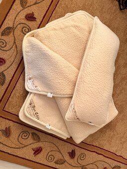 Súprava merino a pérove paplony - 7