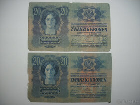 Bankovky Rakúsko-Uhorsko 1913, 1914, 1915 - 7