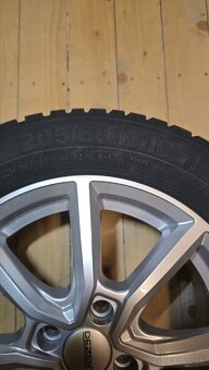 205/60R16 92H 4x100.zimné pneu aj snímače tlaku - 7