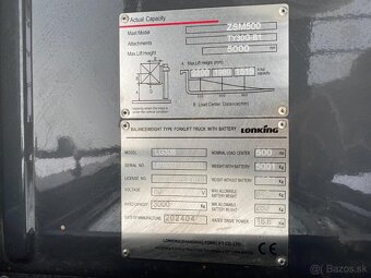 Nový vysokozdvižný vozík Lonking 3000 kg - 7