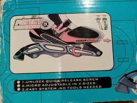 Predám detské kolieskové korčule ACTION S559 - 7
