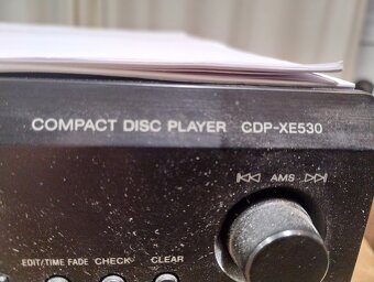 Predám CD prehrávač Sony CDP-XE 530 - 7