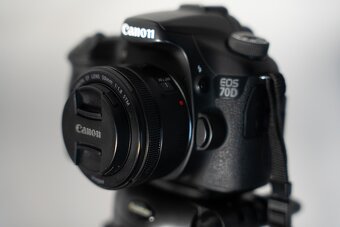 Canon 70D + Canon EF 50mm f/1,8 STM + Sigma 70–300mm 1:4_5.6 - 7