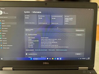 💻 Dell Latitude E5570 – 32GB RAM, 1TB NVMe, nová batéria - 7