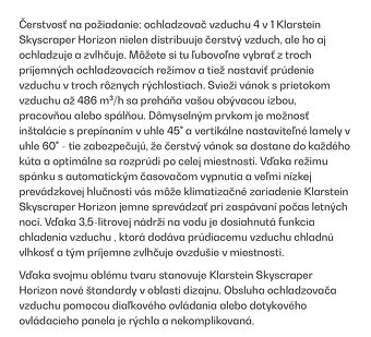 Ochladzovac vzduchu Klarstein - 7