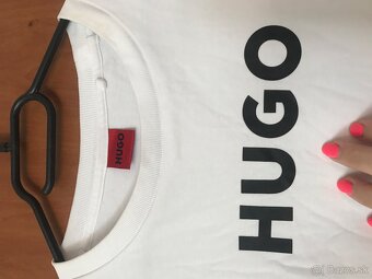 HUGO BOSS originál white damska mikinka S/M - 7