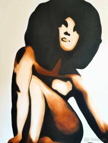 Obraz - Soul woman - ženská postava - SuNE - painting - 7