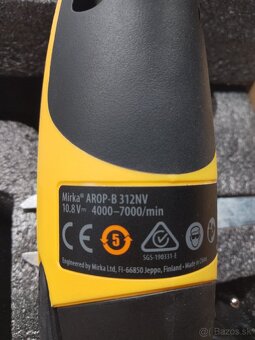 Bruska lesticka Pulirka MIRKA battery 77mm orbital 12mm NOVA - 7