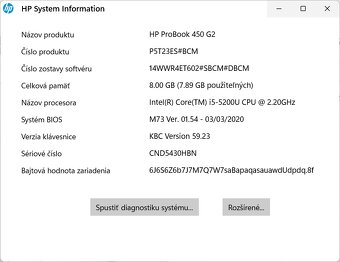 HP ProBook 450 G2, Windows 11 Pro, NOVÁ BATÉRIA - 7