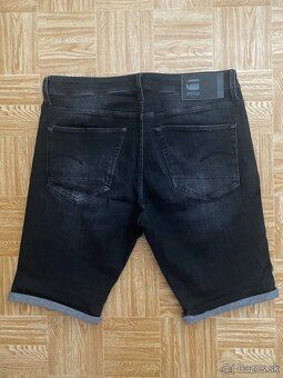 panske riflove sortky, kratasy g-star raw 3301 velkost W35 - 7