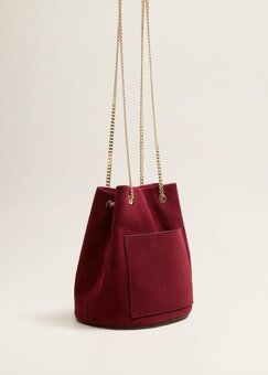 kozena kabelka Mango - 7