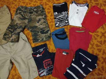 10 xPružné rifle a nohavice v 140-146 - 7