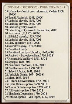 Vzácne historické knihy - 7