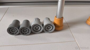 Barle podpazusne hlinikove nastavitelne + nove gumove podl. - 7