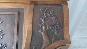 Zreštaurovaná starožitný provinčný sekretár - 7